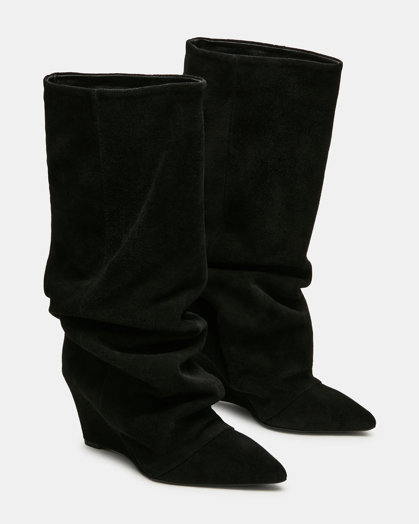 RHYS BLACK SUEDE - view 2