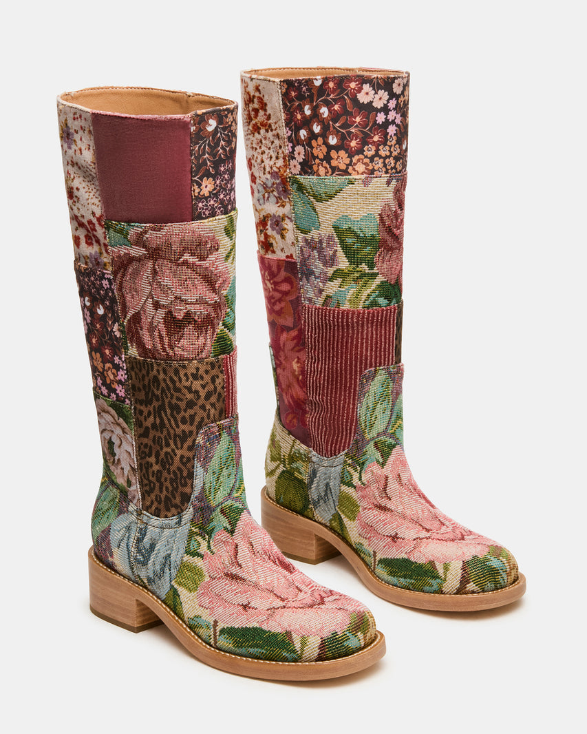 RIGGS FLORAL MULTI PATCHES - view 2
