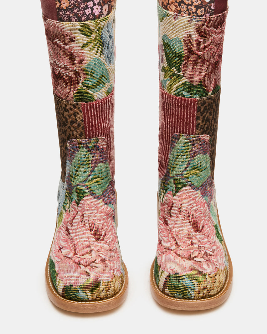 RIGGS FLORAL MULTI PATCHES - view 4