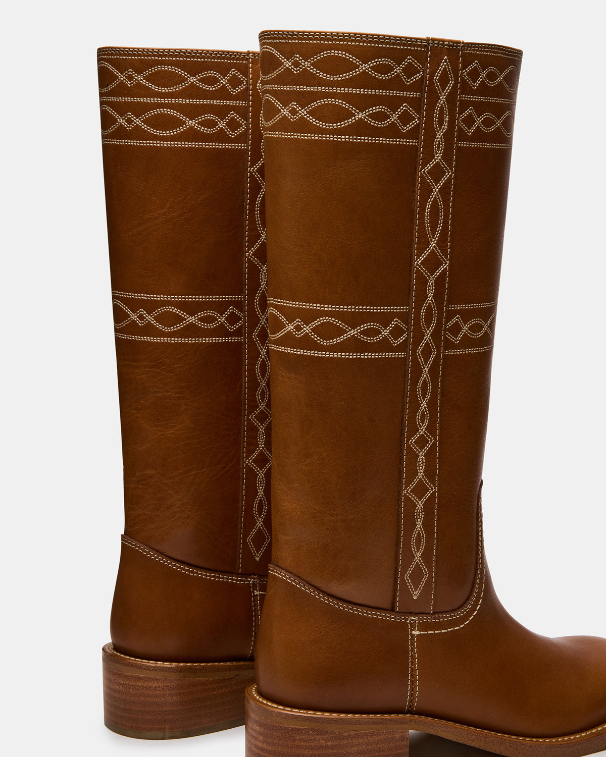RIGGS STITCH COGNAC LEATHER - view 3