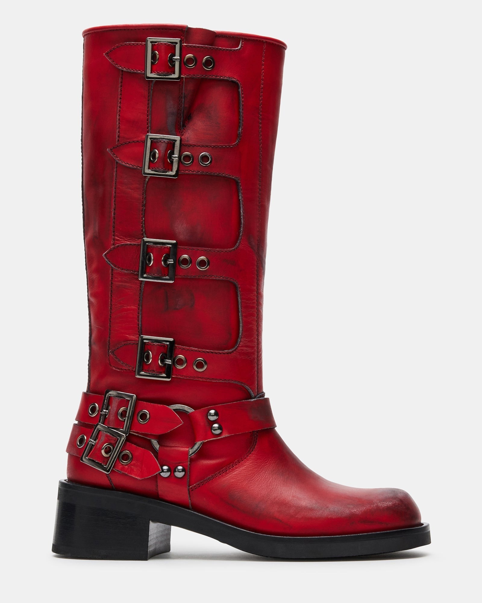 All About Steve Red Boots