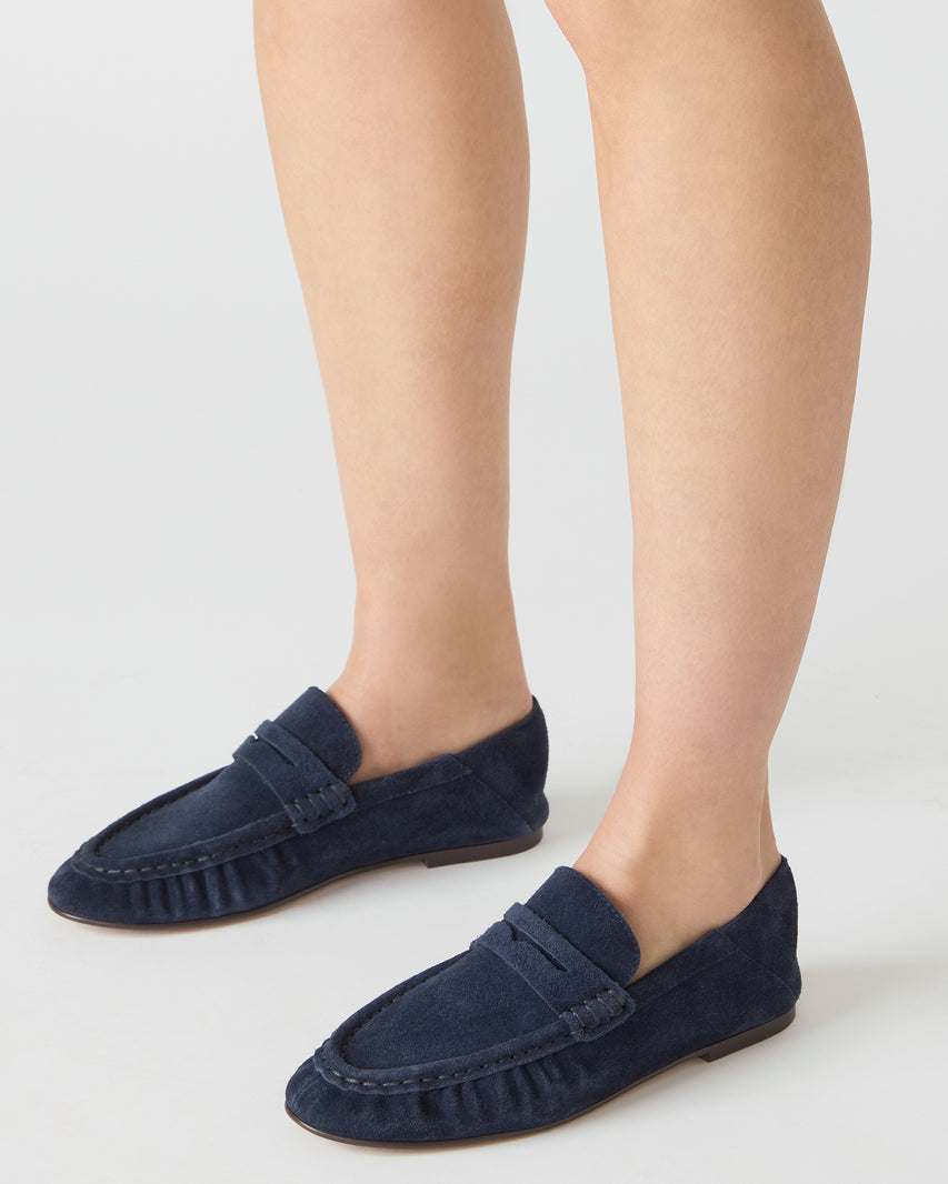 ROGER NAVY SUEDE - view 2