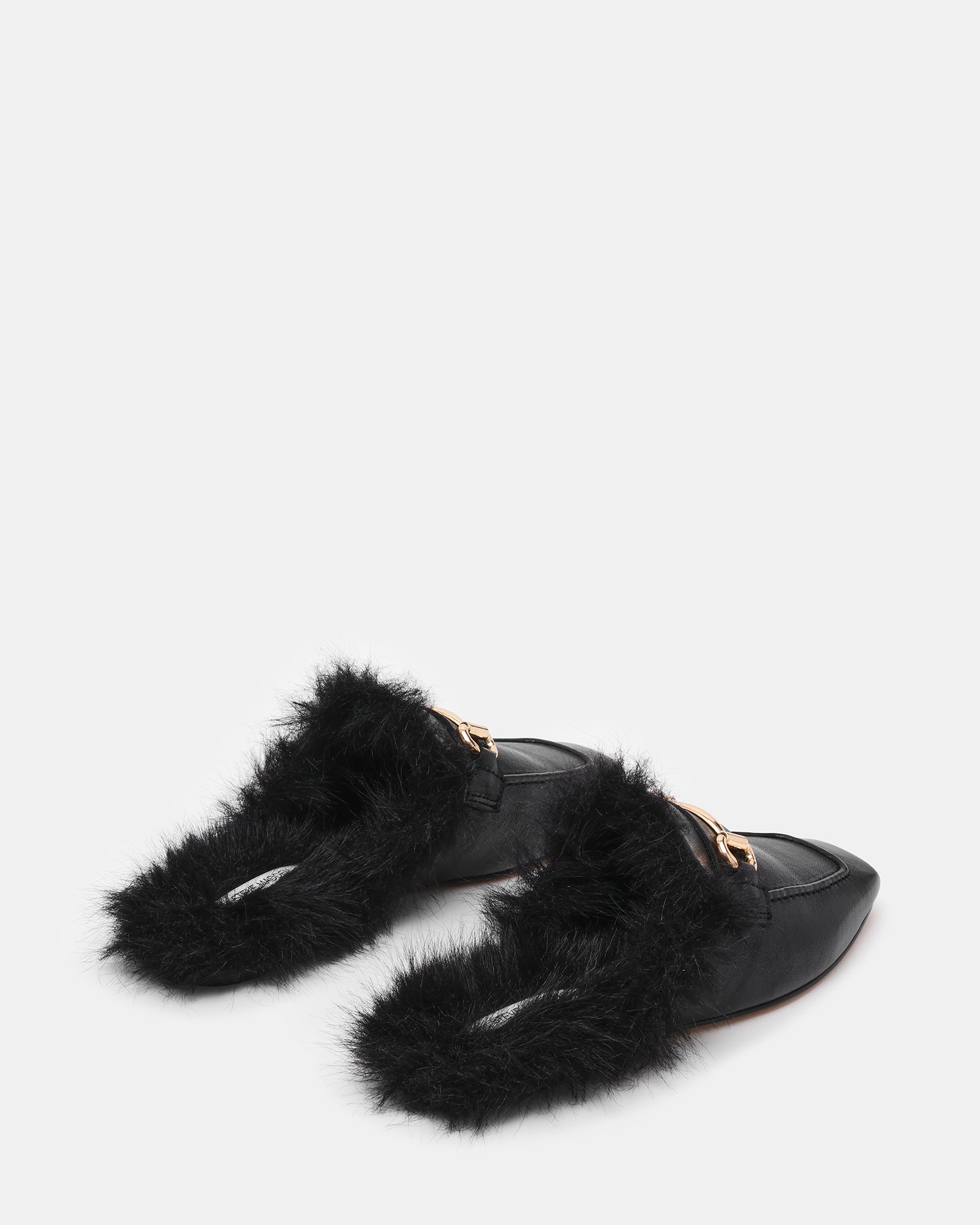 ROMEO FAUX FUR BLACK - view 5