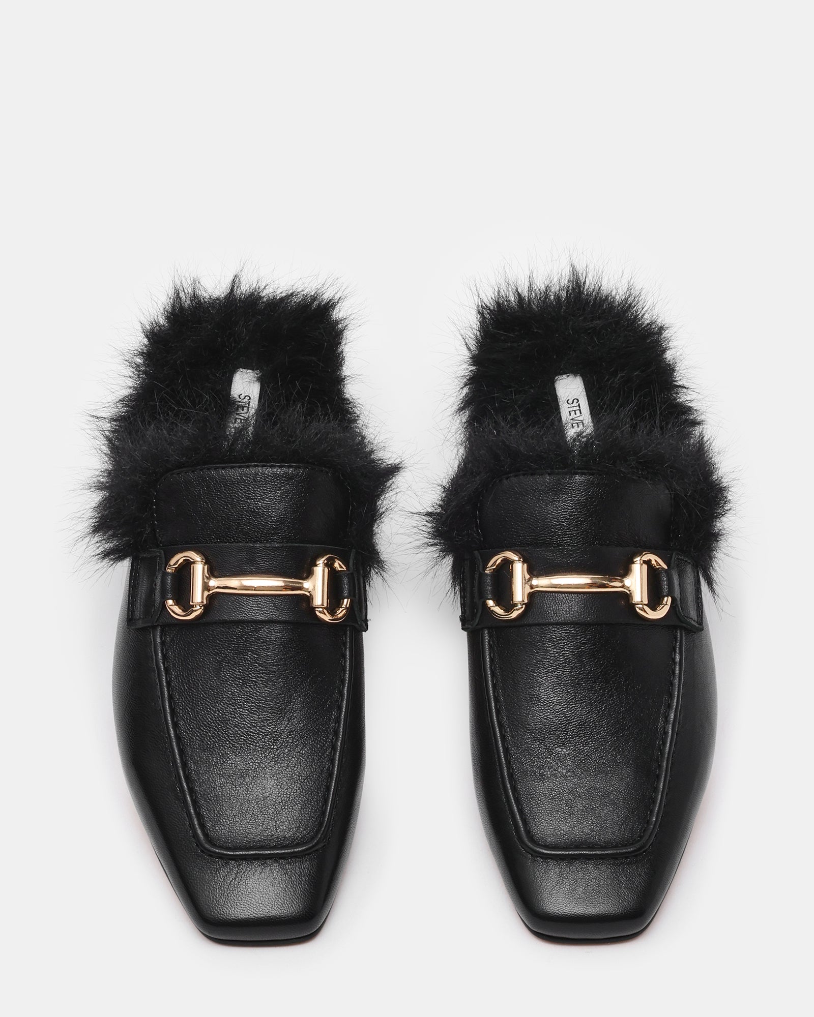 ROMEO FAUX FUR BLACK - view 4