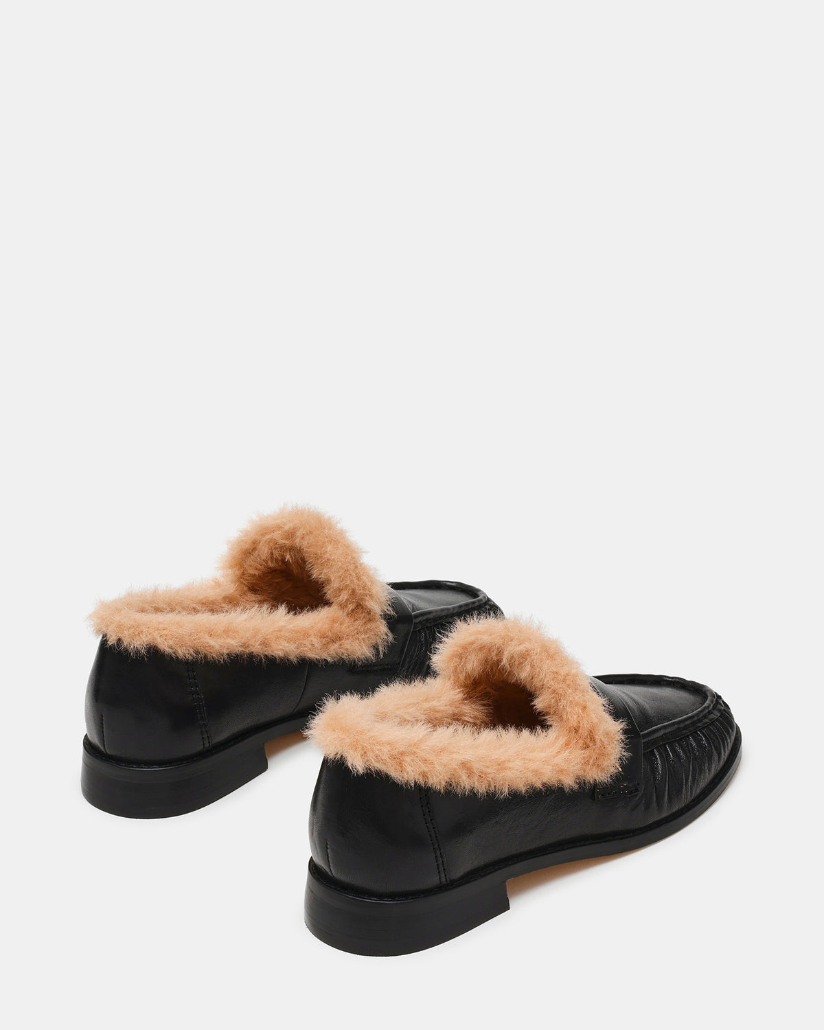 RONIE FAUX FUR BLACK LEATHER - view 6