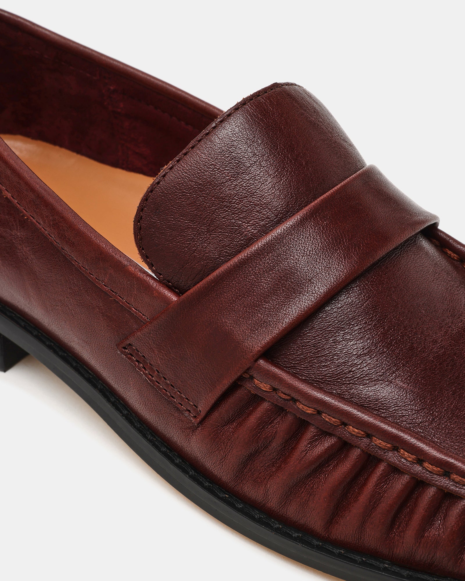 RONIE MAHOGANY LEATHER - view 3