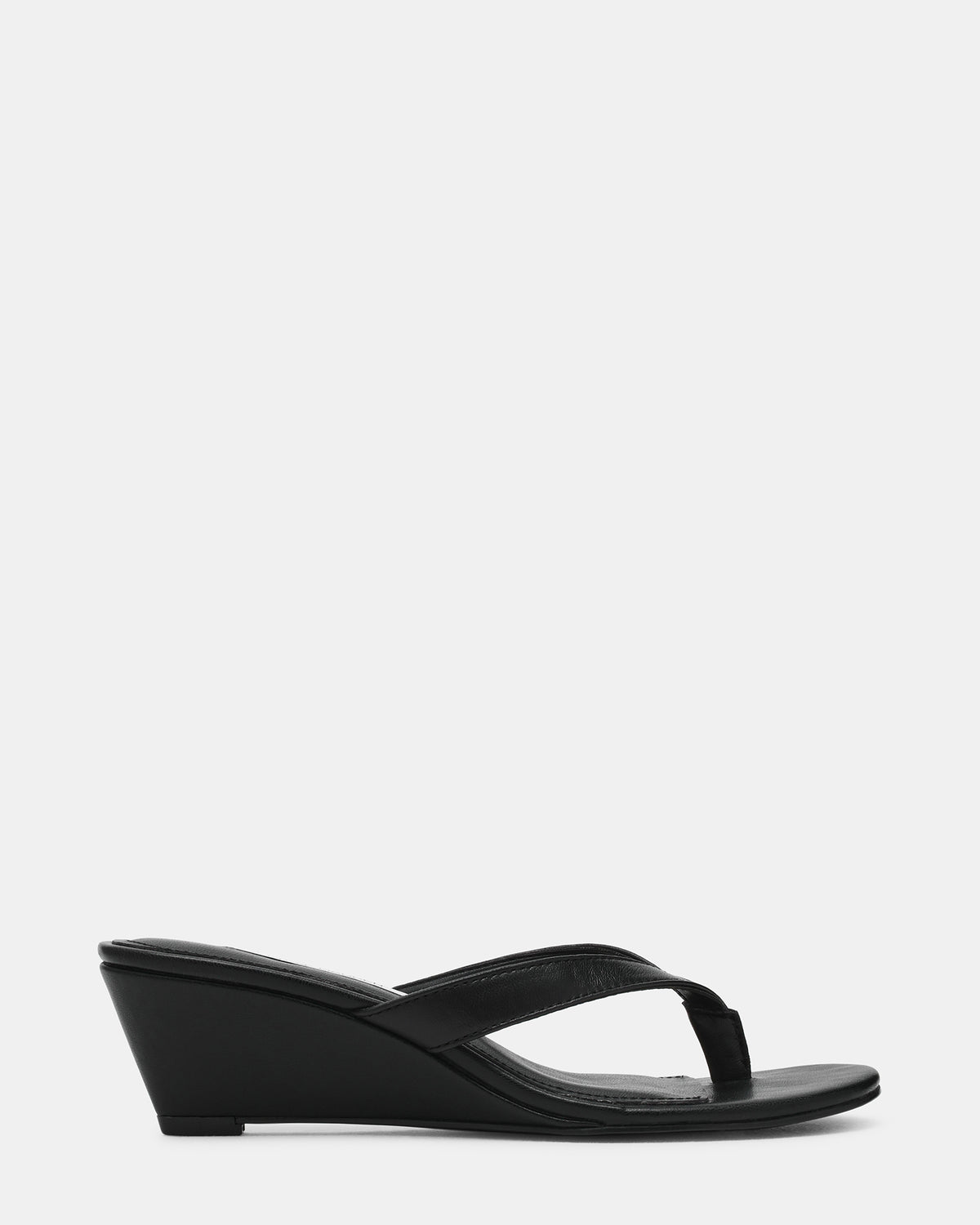 DRAZER BLACK LEATHER — Steve Madden