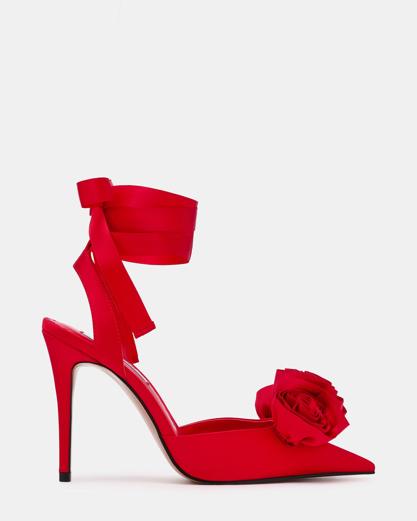 ROSIE RED SATIN