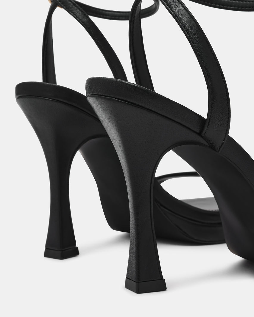 SACRAMENTO BLACK LEATHER - view 3