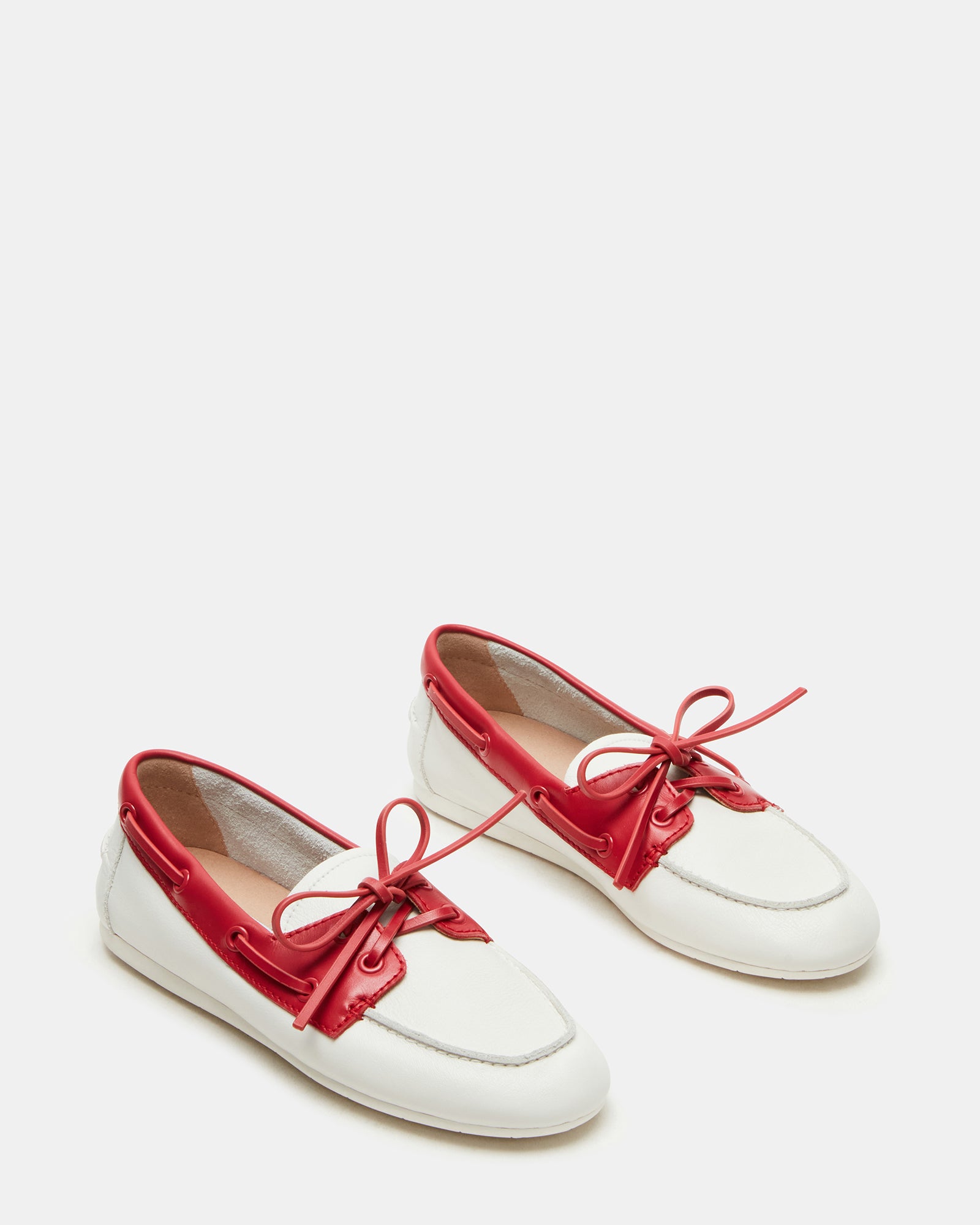 red steve madden dress shoes Steve Madden Vanndam Men's Sz 8.5 RED Suede & Leather Flat Loafer Shoes