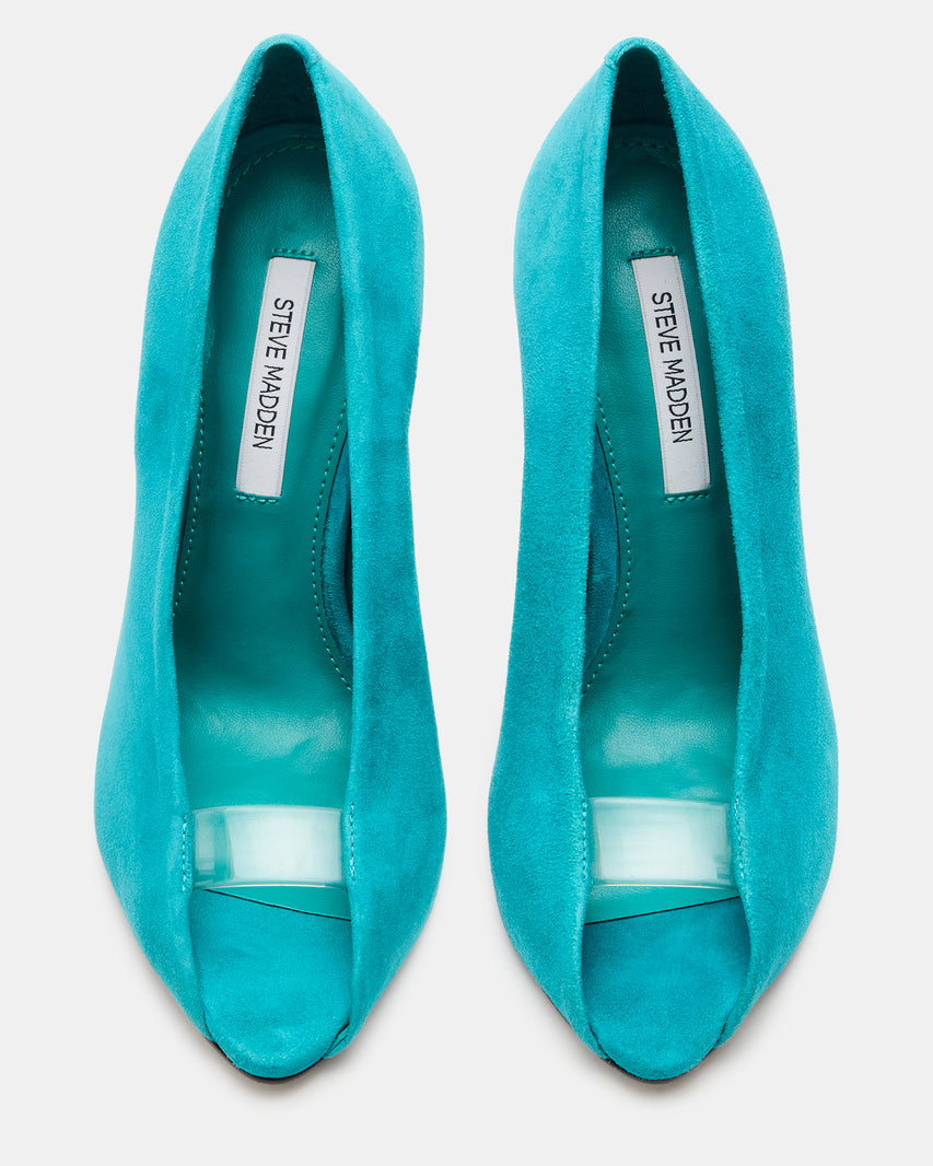 SANTINO TEAL SUEDE - view 4