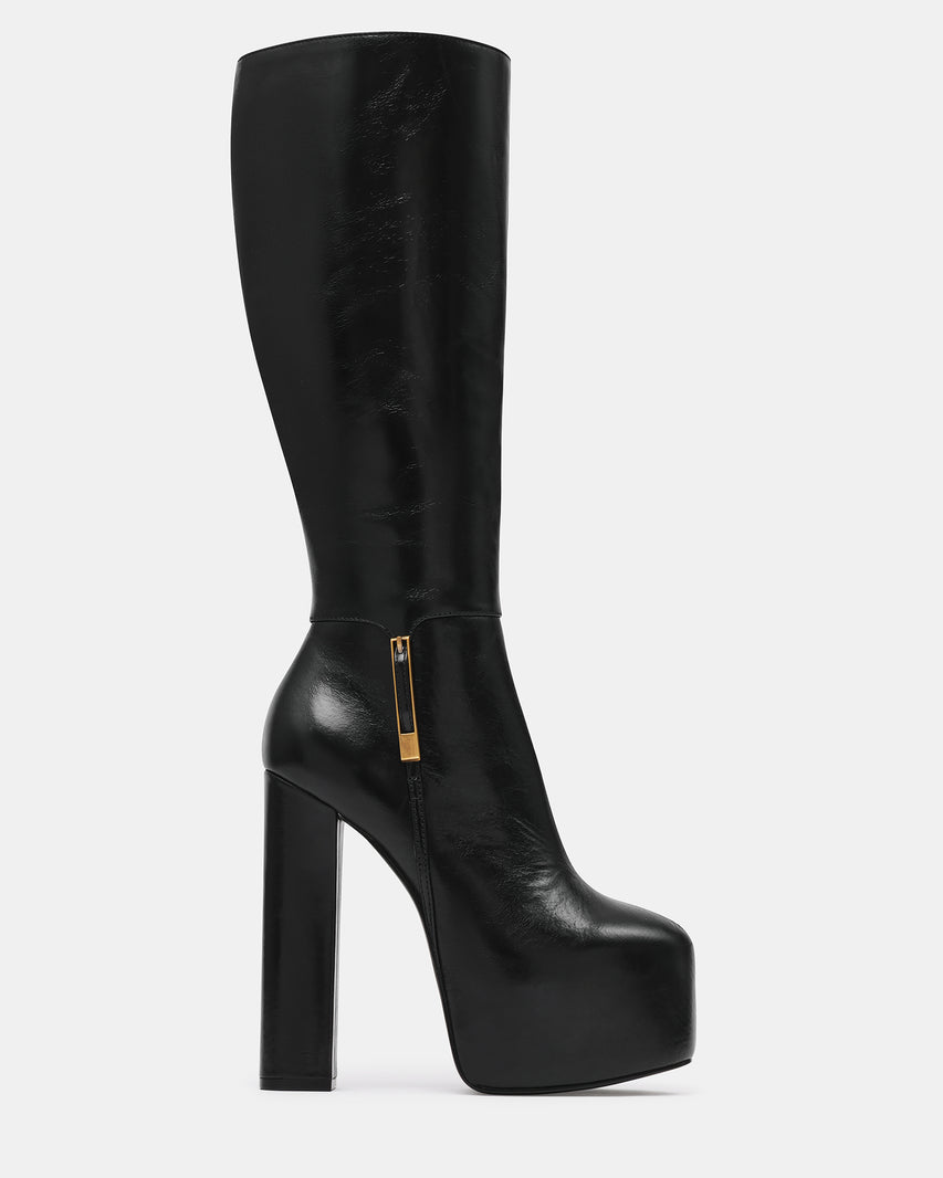 SCORN BLACK LEATHER