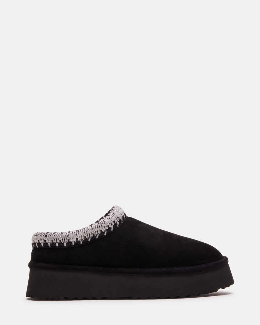 SELENA BLACK SUEDE