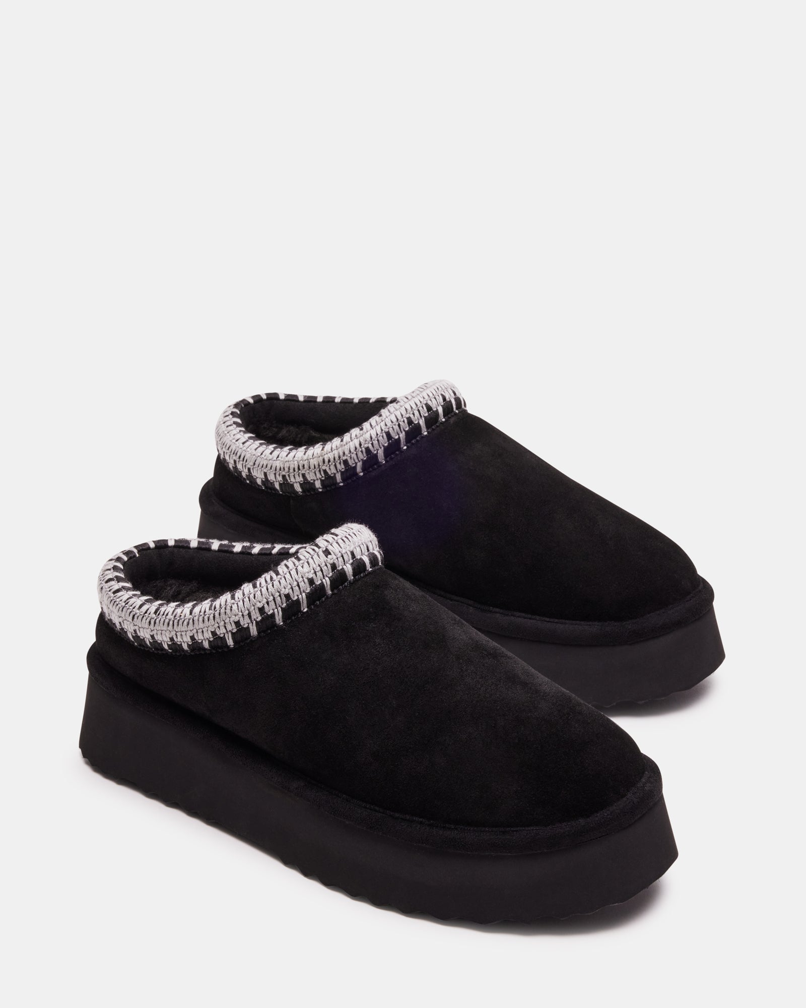 Black Suede Steve Madden Black Clogs Steve Madden Slip On Clogs