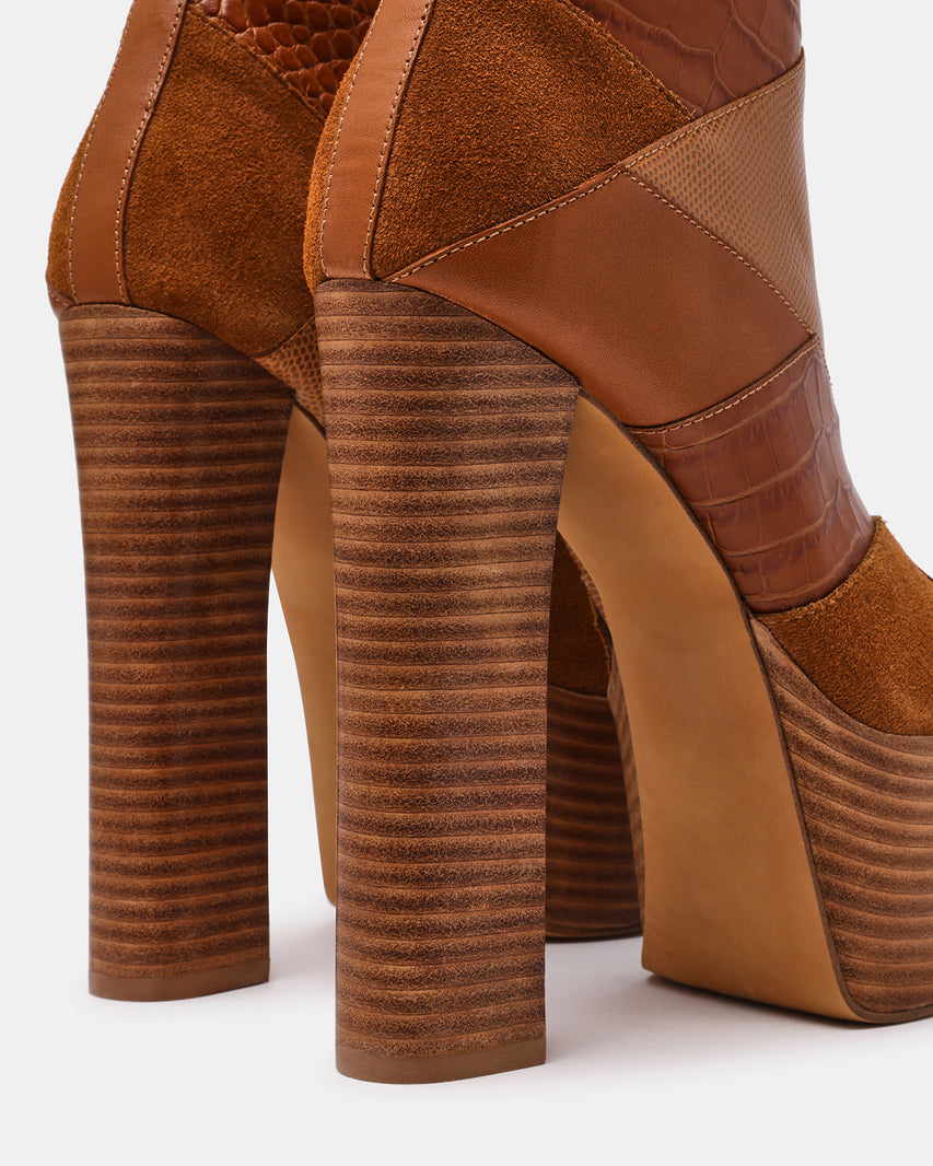 SEMONA VINTAGE TAN PATCHWORK - view 3