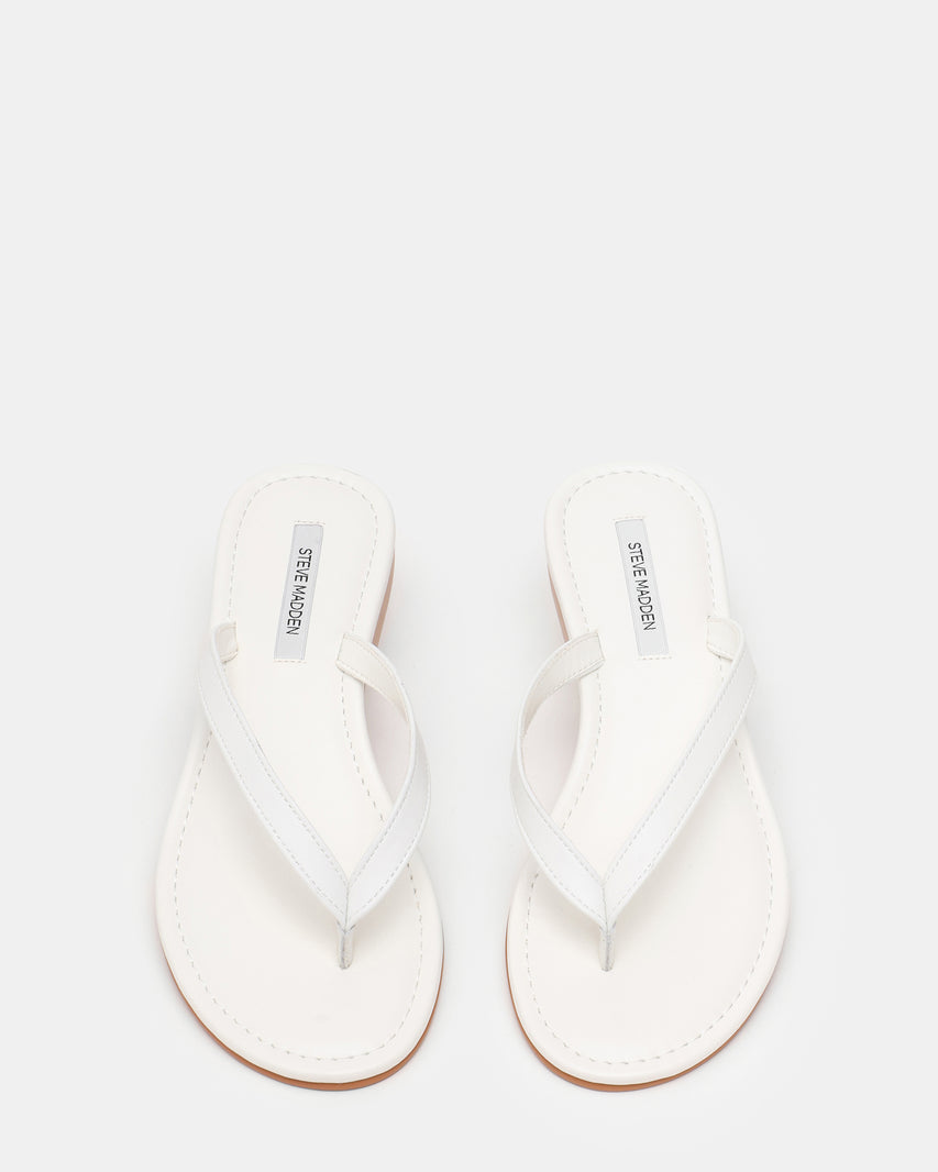 SEVY WHITE LEATHER - view 4