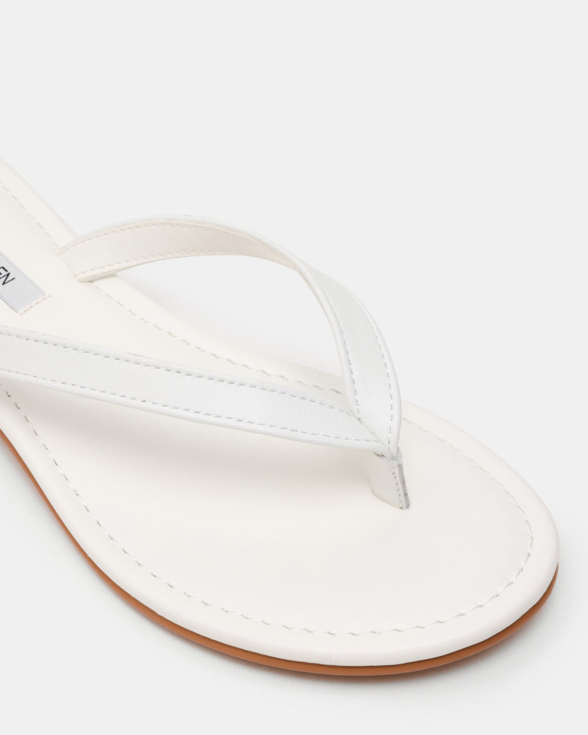 SEVY WHITE LEATHER - view 3