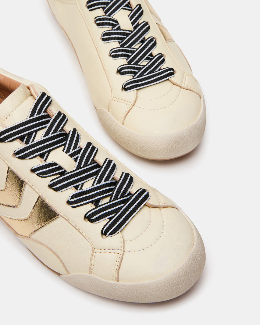 SEYMOUR OFF/WHITE LEATHER - view 3