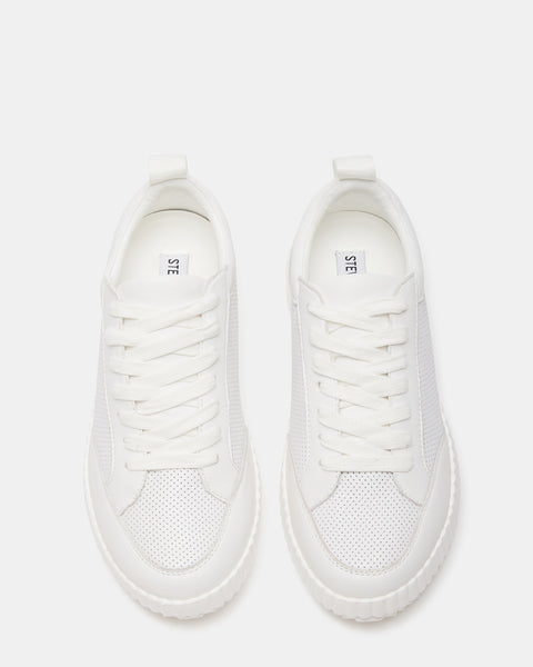 SHOCK WHITE LEATHER