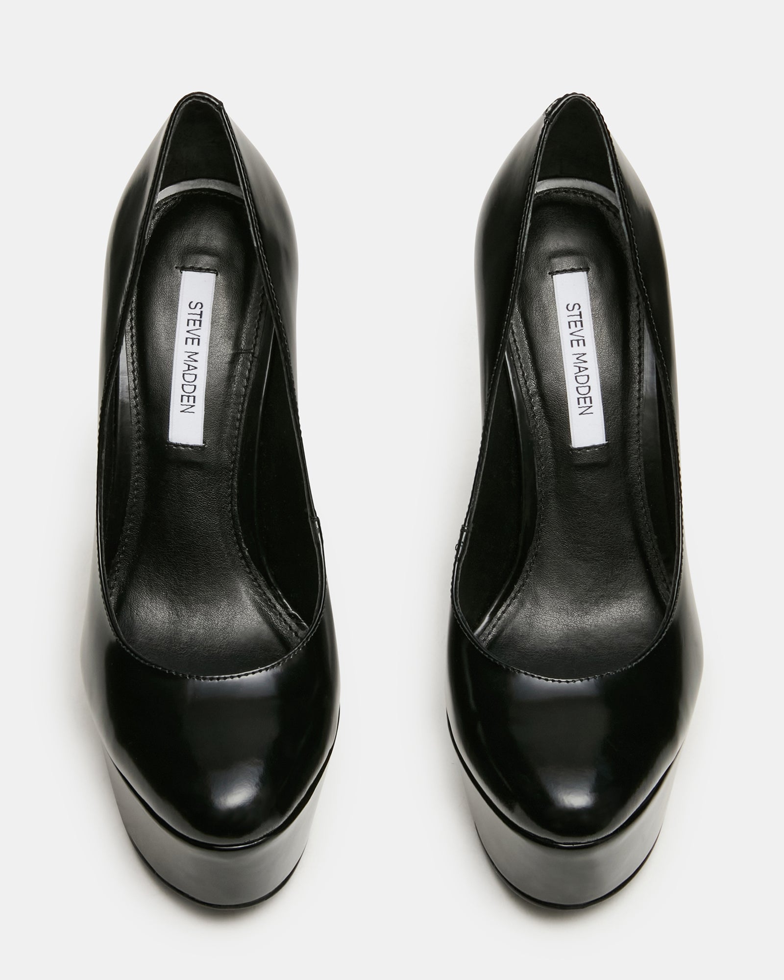 Steve Madden Women's Silene Platform Heels - Black - Size 6 - Leather Steve Madden Women's Silene Platform Heels - Black - Size 6 - Leather