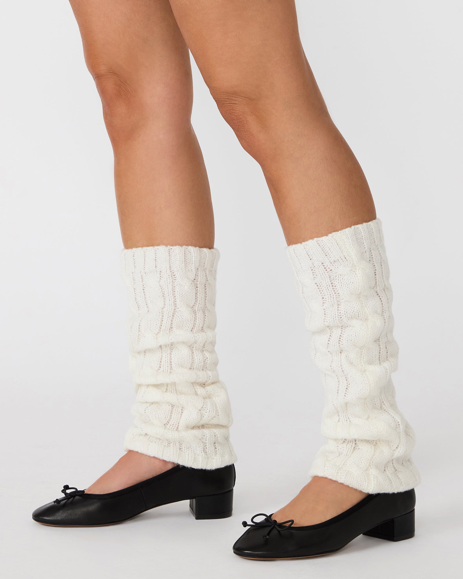 STEFFI HEEL & CHUNKY CABLE LEG WARMERS BUNDLE