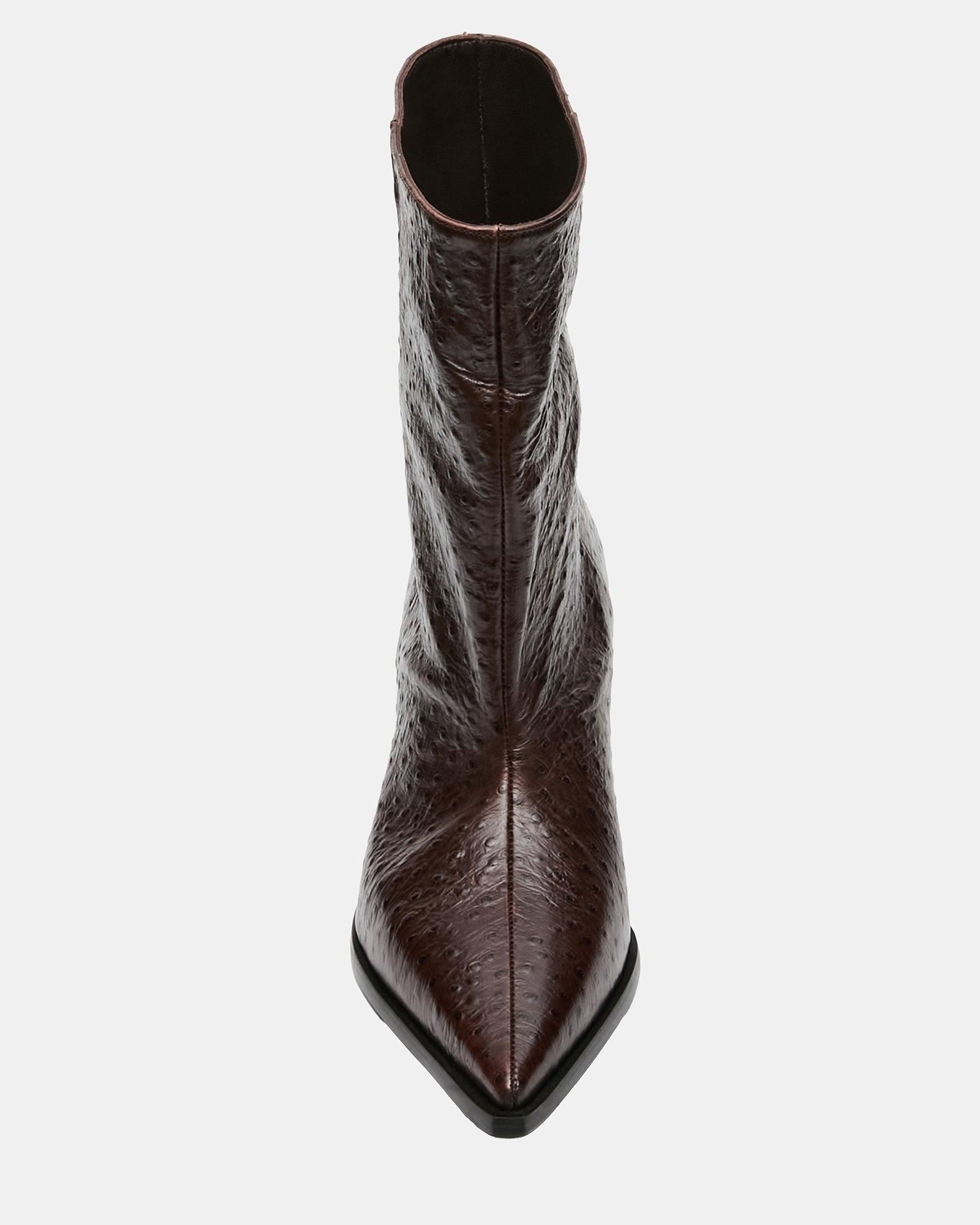 STARLA OSTRICH BROWN LEATHER - view 4