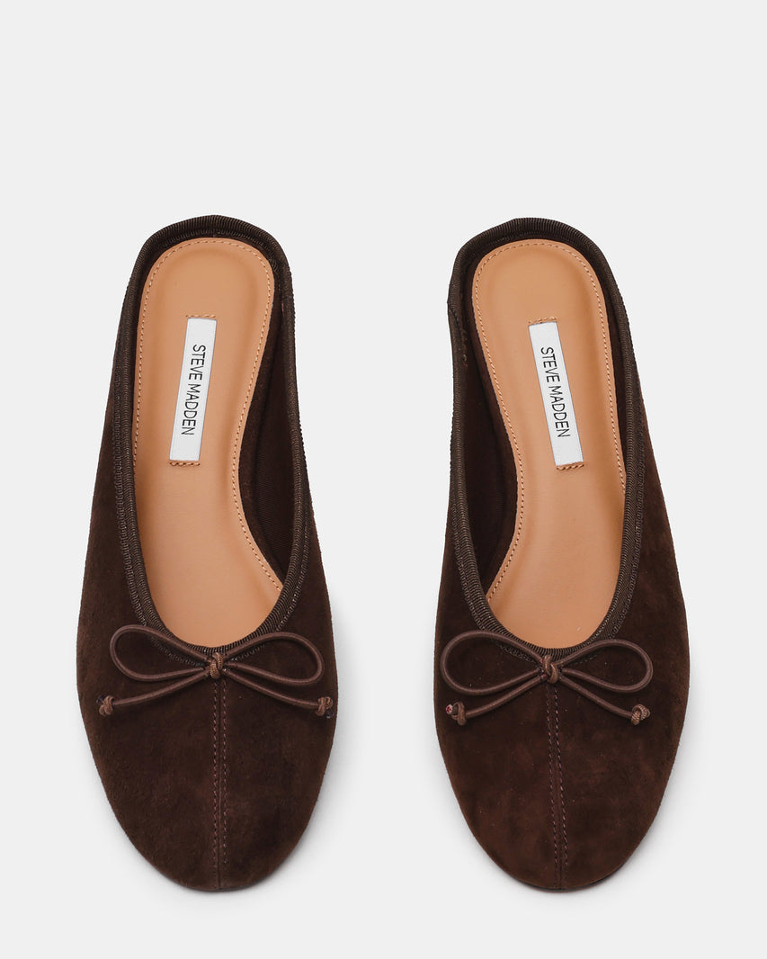 STEFFI MULE BROWN SUEDE - view 5