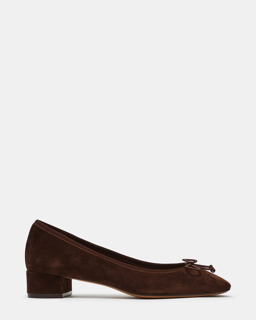 STEFFI BROWN SUEDE