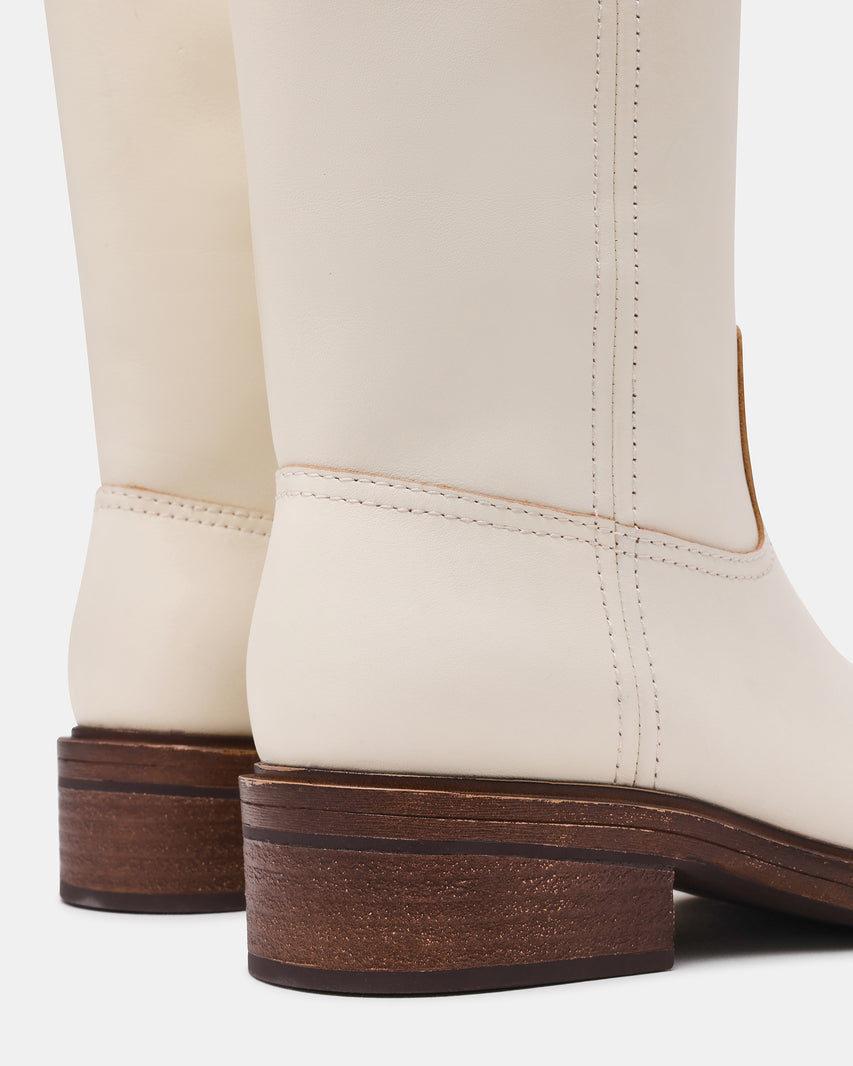 STRAY WHITE LEATHER - view 3