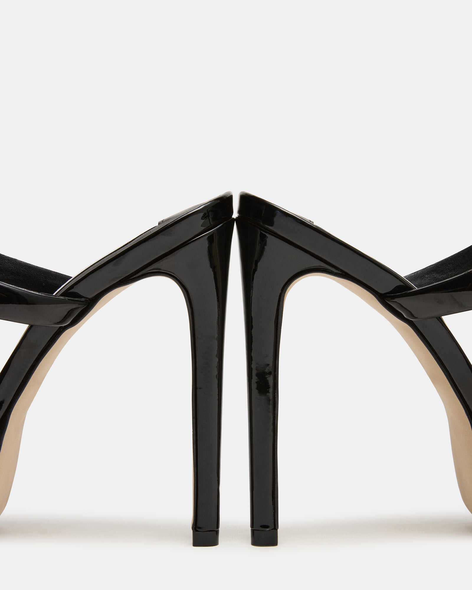 SUPERNOVA Black Platform Stiletto Mule Women's Heel – Steve Madden