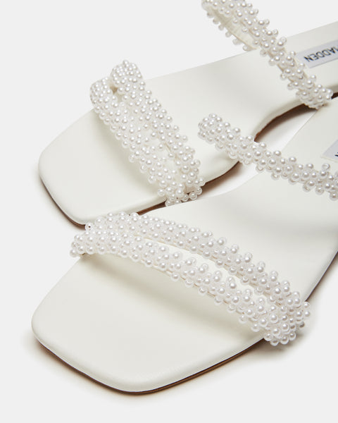 TAHITI Ivory Strappy Sandal | Women's Sandals – Steve Madden