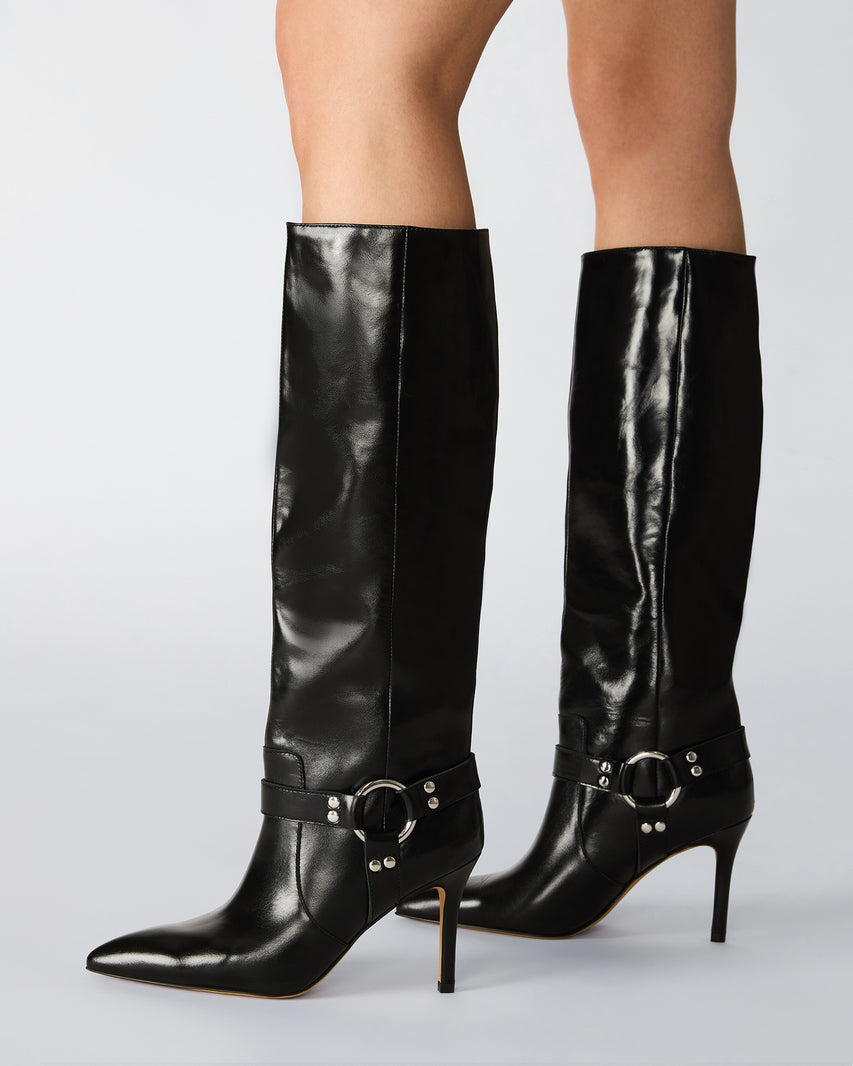 TALIS BLACK LEATHER - view 2