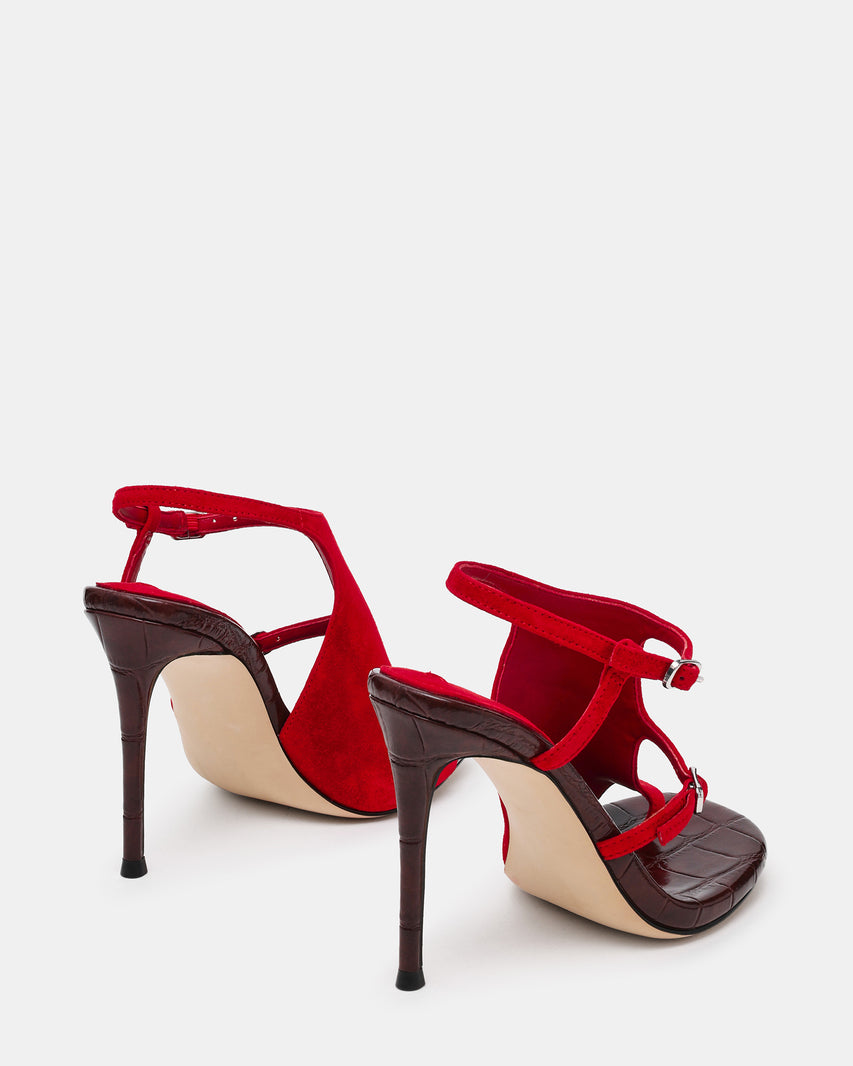 TALLIE RED SUEDE - view 5