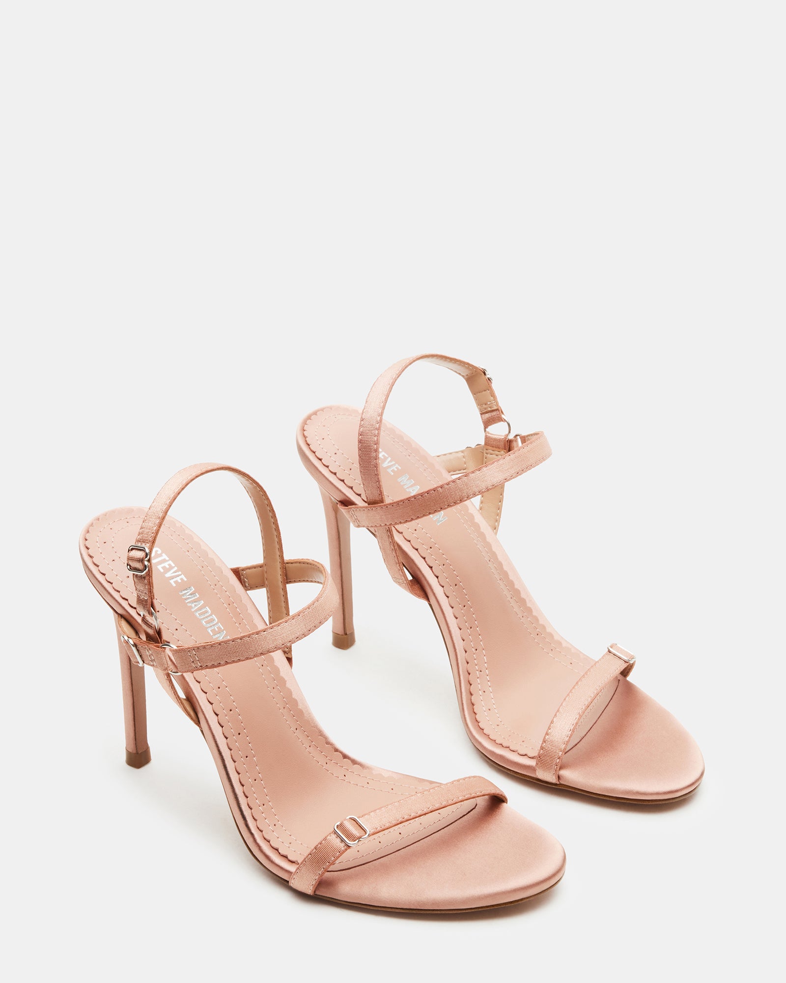 Light Pink Strappy Blush Heels Perfect Bridal Frankie Blush Suede Crystal Strappy Block Heel Sandals
