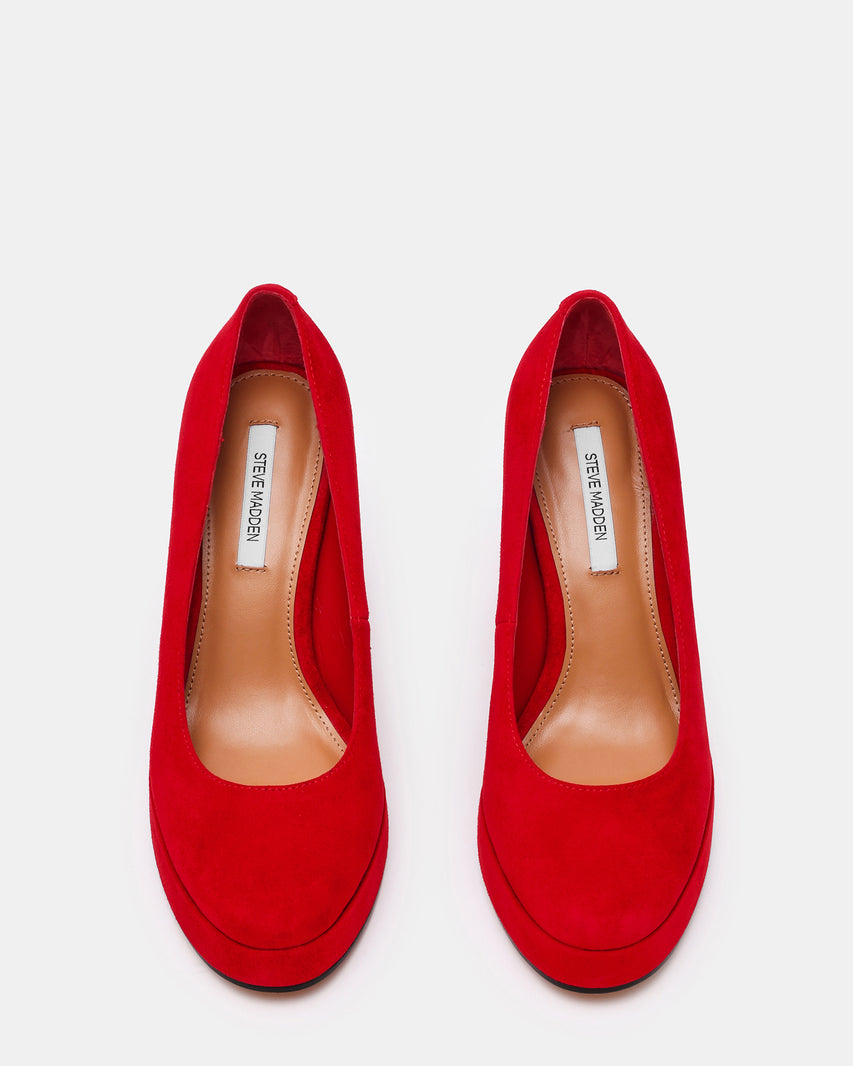 TATI RED SUEDE - view 4