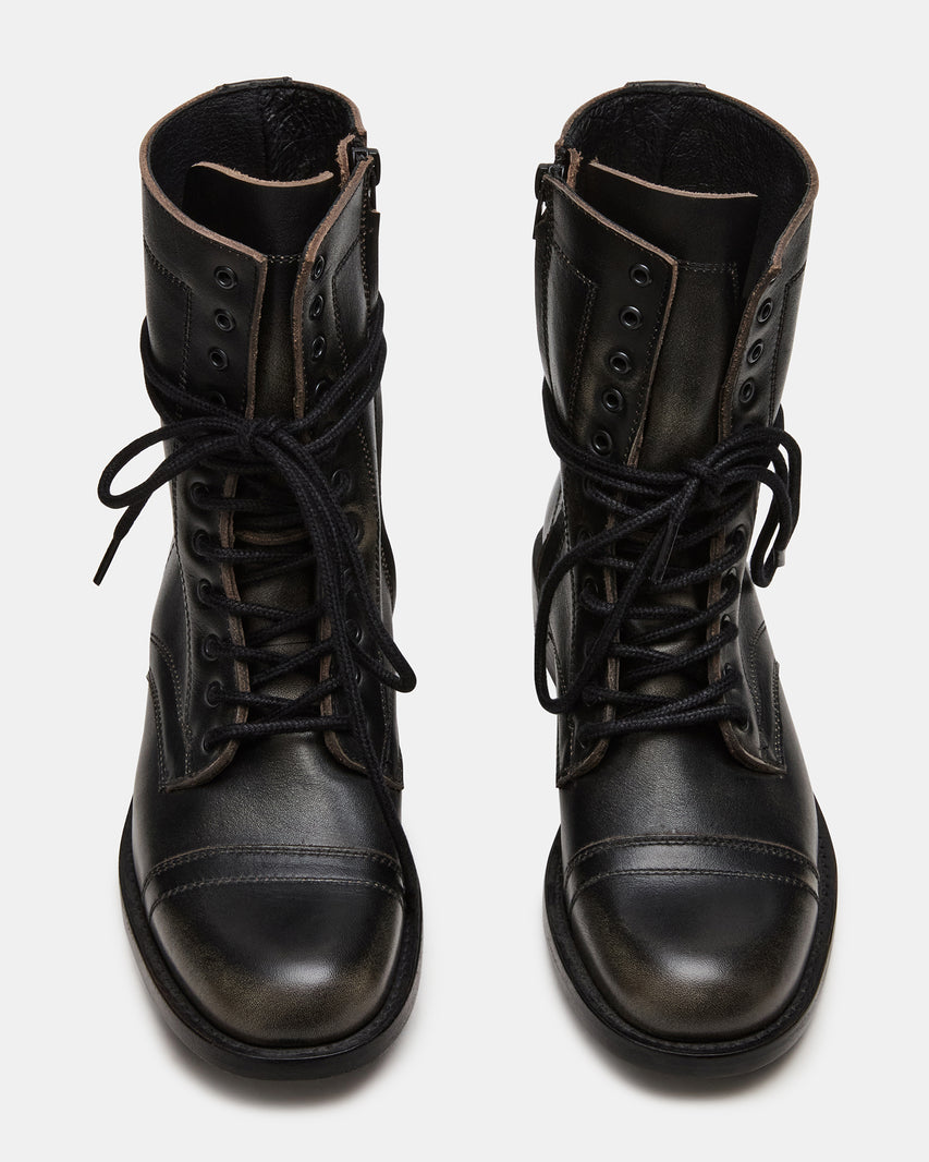 THERON BLACK DISTRESSED