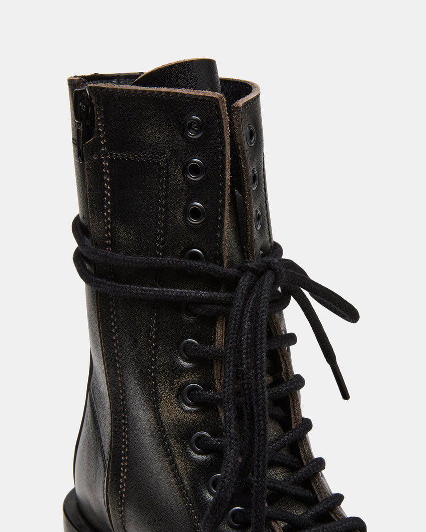 THERON BLACK DISTRESSED