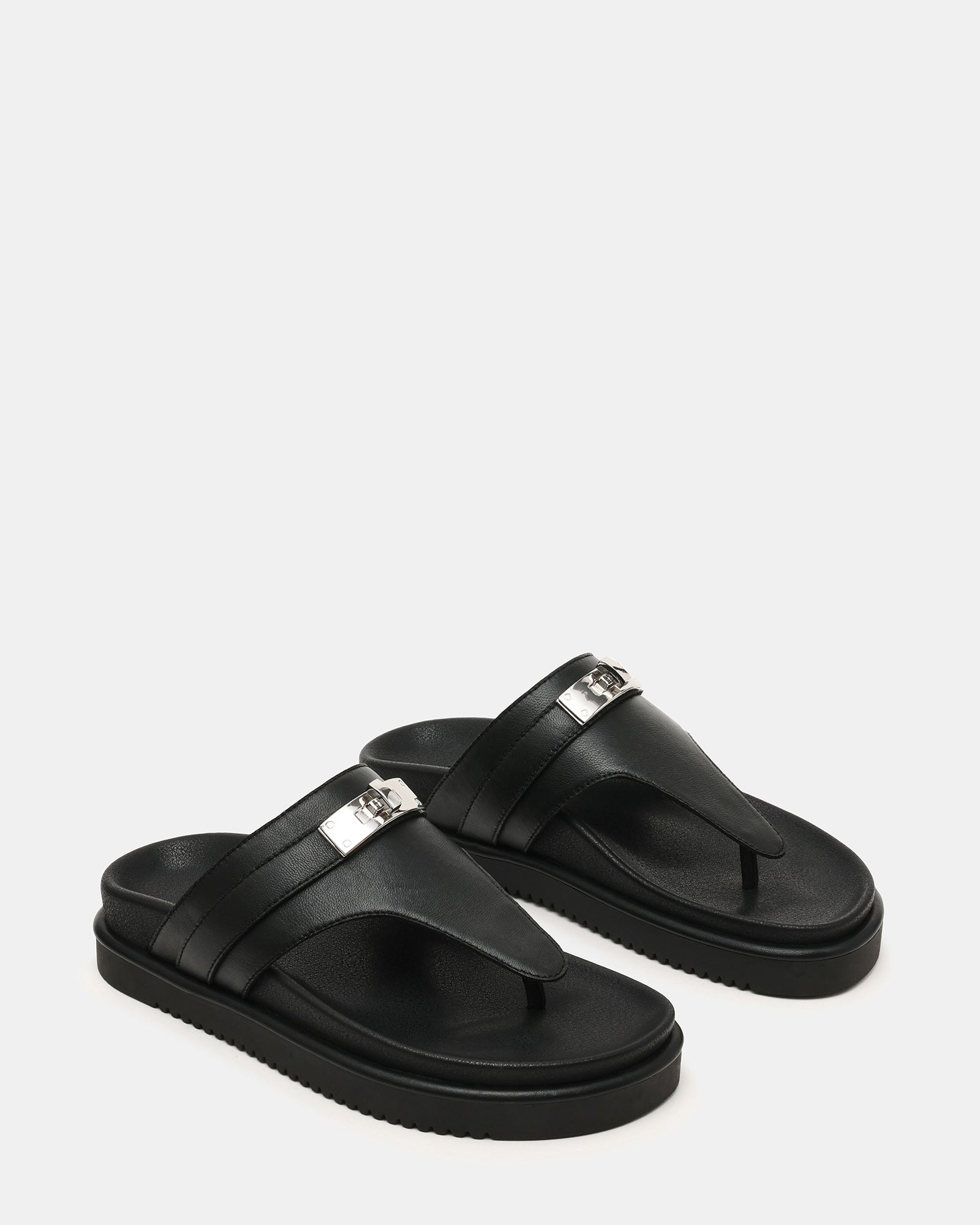 TIBBY BLACK LEATHER - view 2