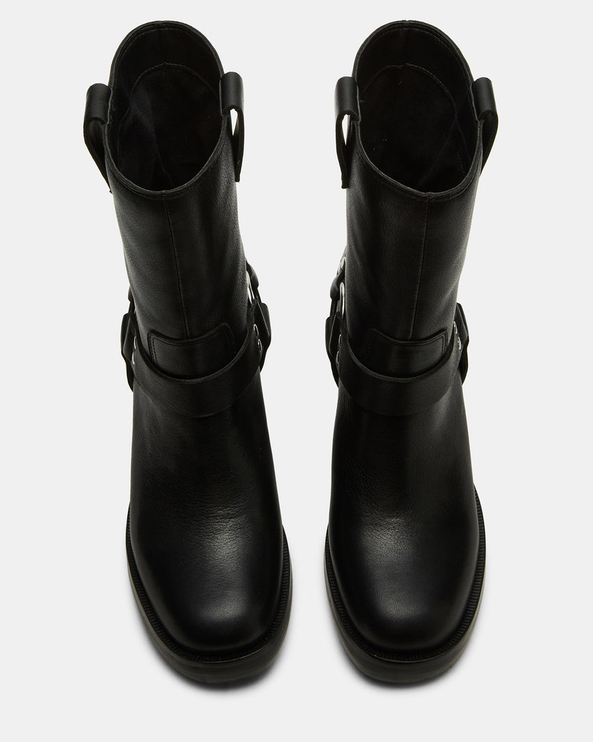 TOPHER BLACK LEATHER