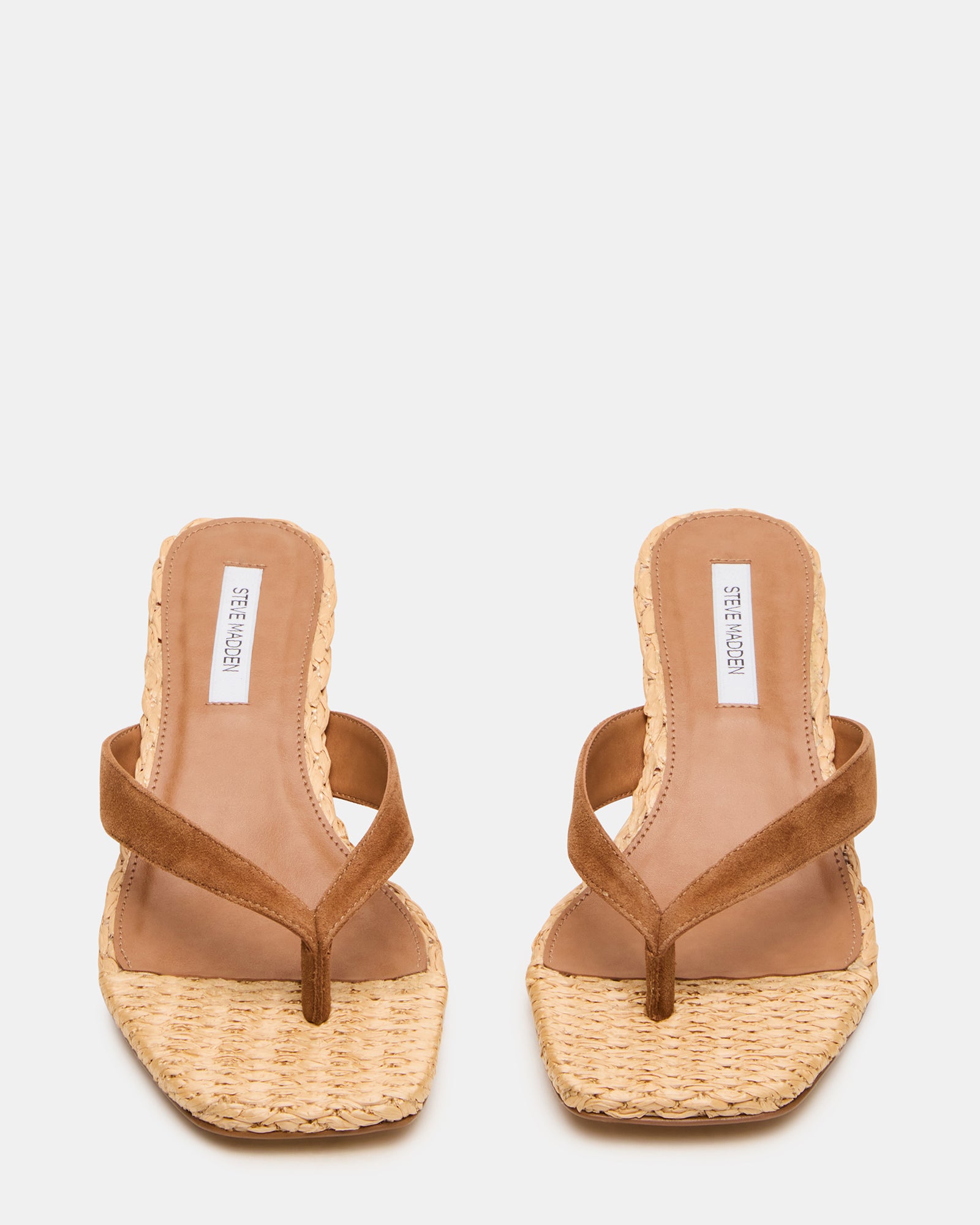 TRACIE RAFFIA CHESTNUT SUEDE - view 4