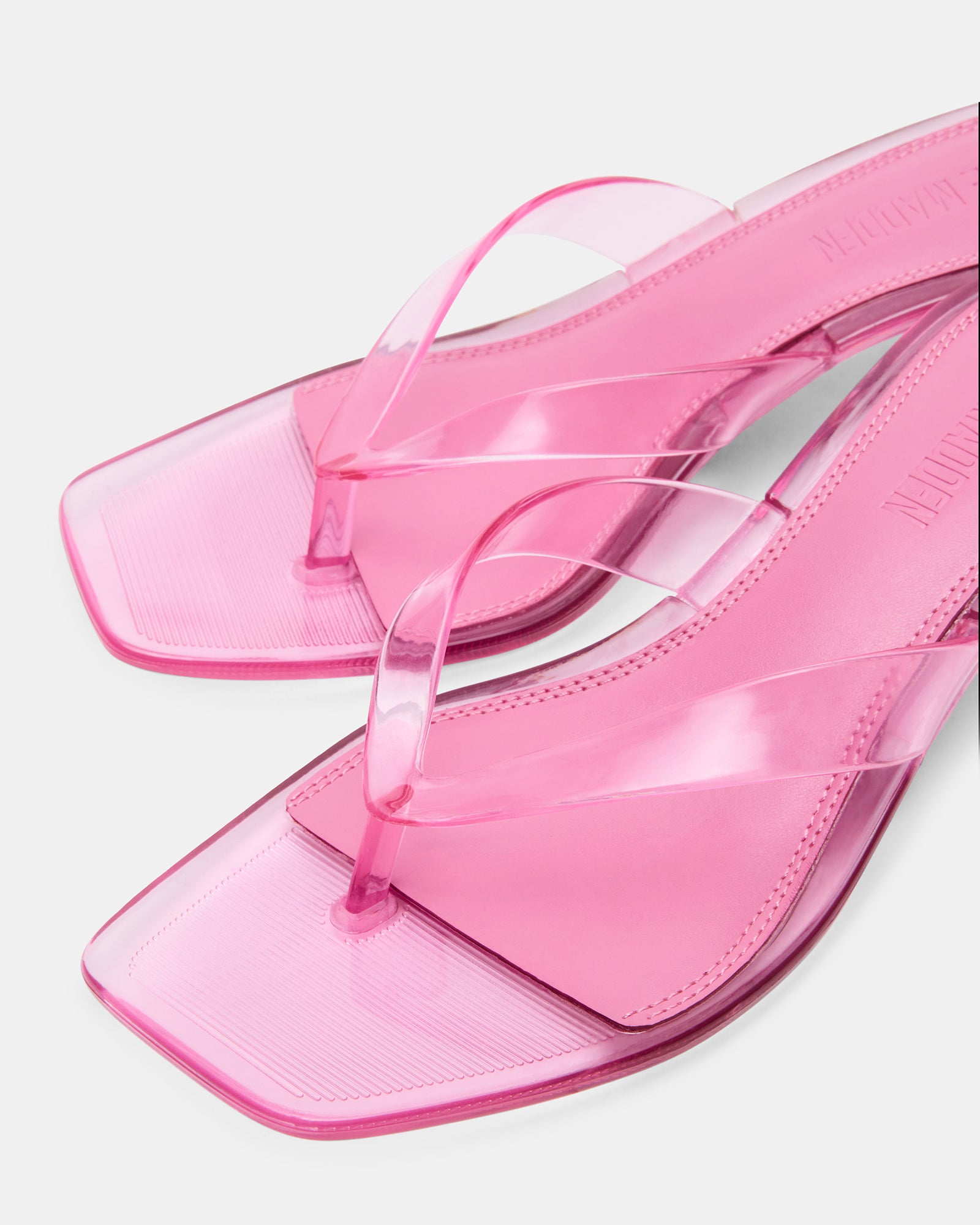 Madden Shoes Steve Madden Pink Flip Flops Pink Platform Wedge