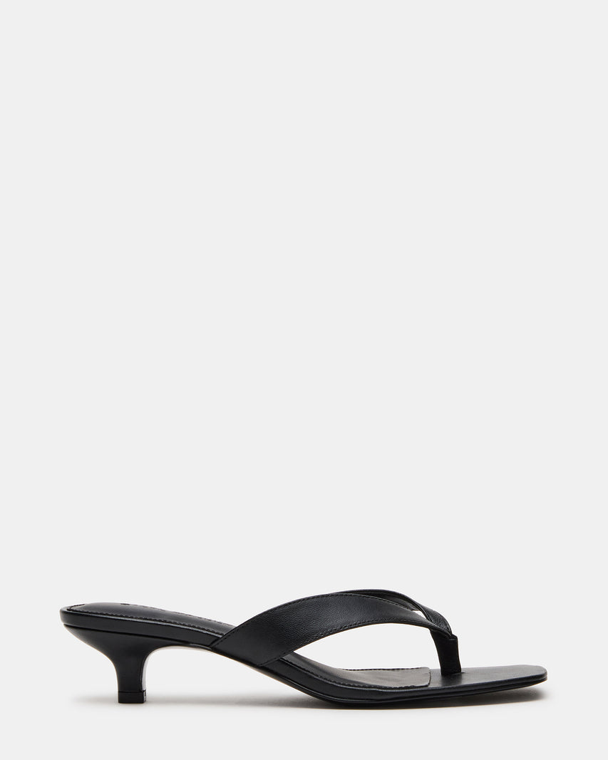 Steve Madden TRACIE BLACK LEATHER