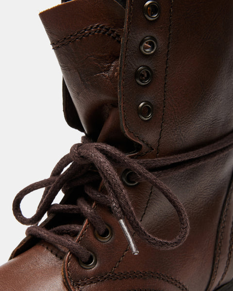 TROOPA BROWN LEATHER