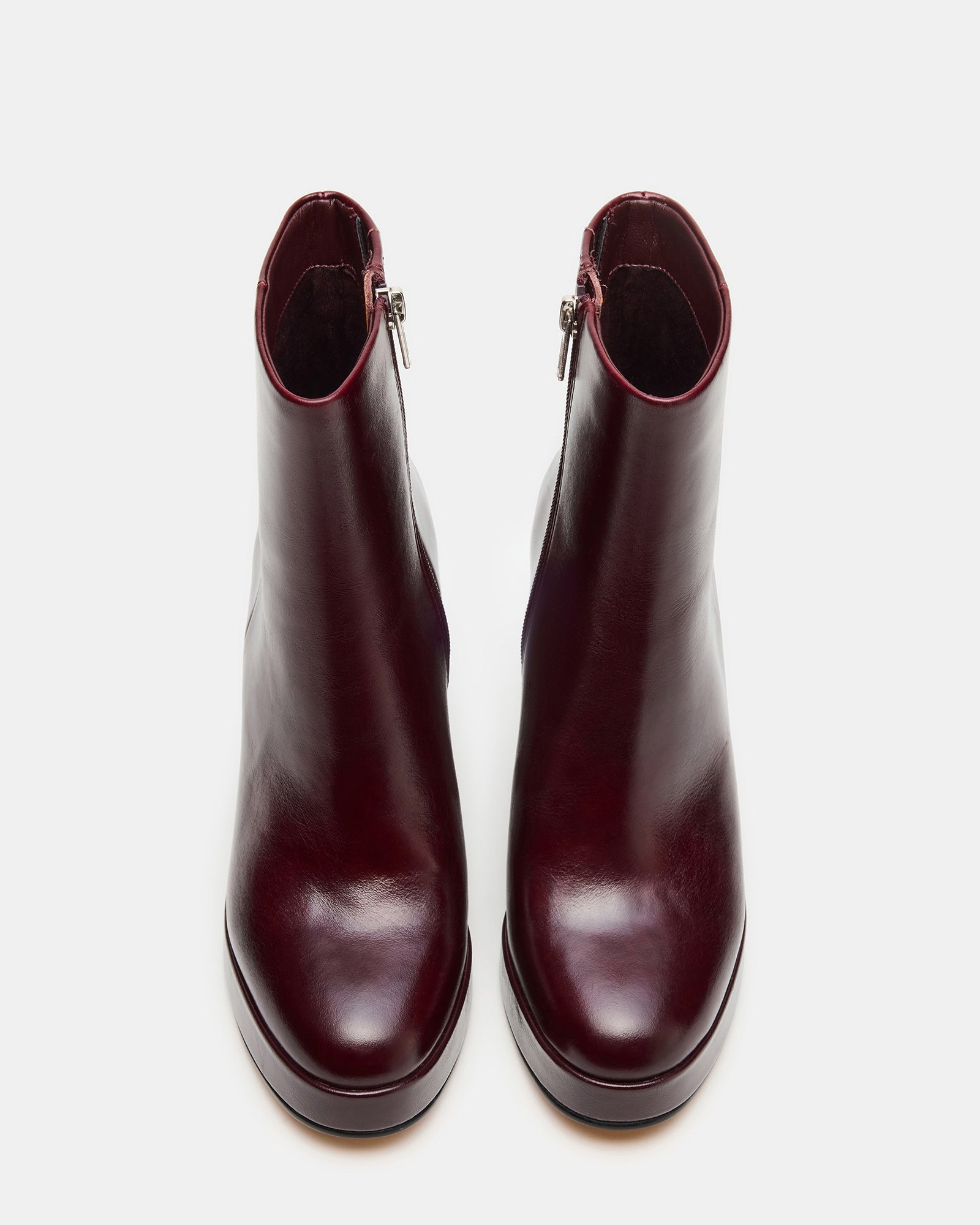 TYRA BURGUNDY LEATHER