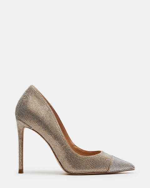 VALINA Rhinestones Pointed Toe Stiletto Pump | Women's Heels – Steve Madden
