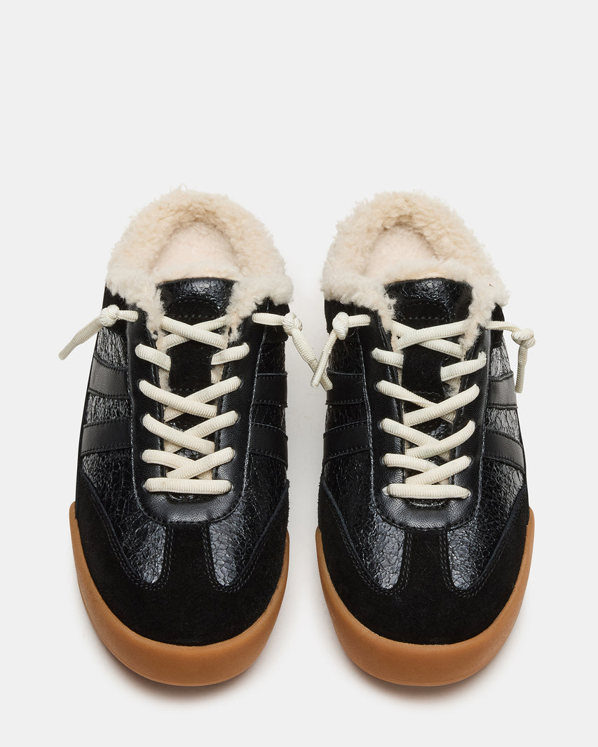 VANDY FAUX FUR BLACK MULTI