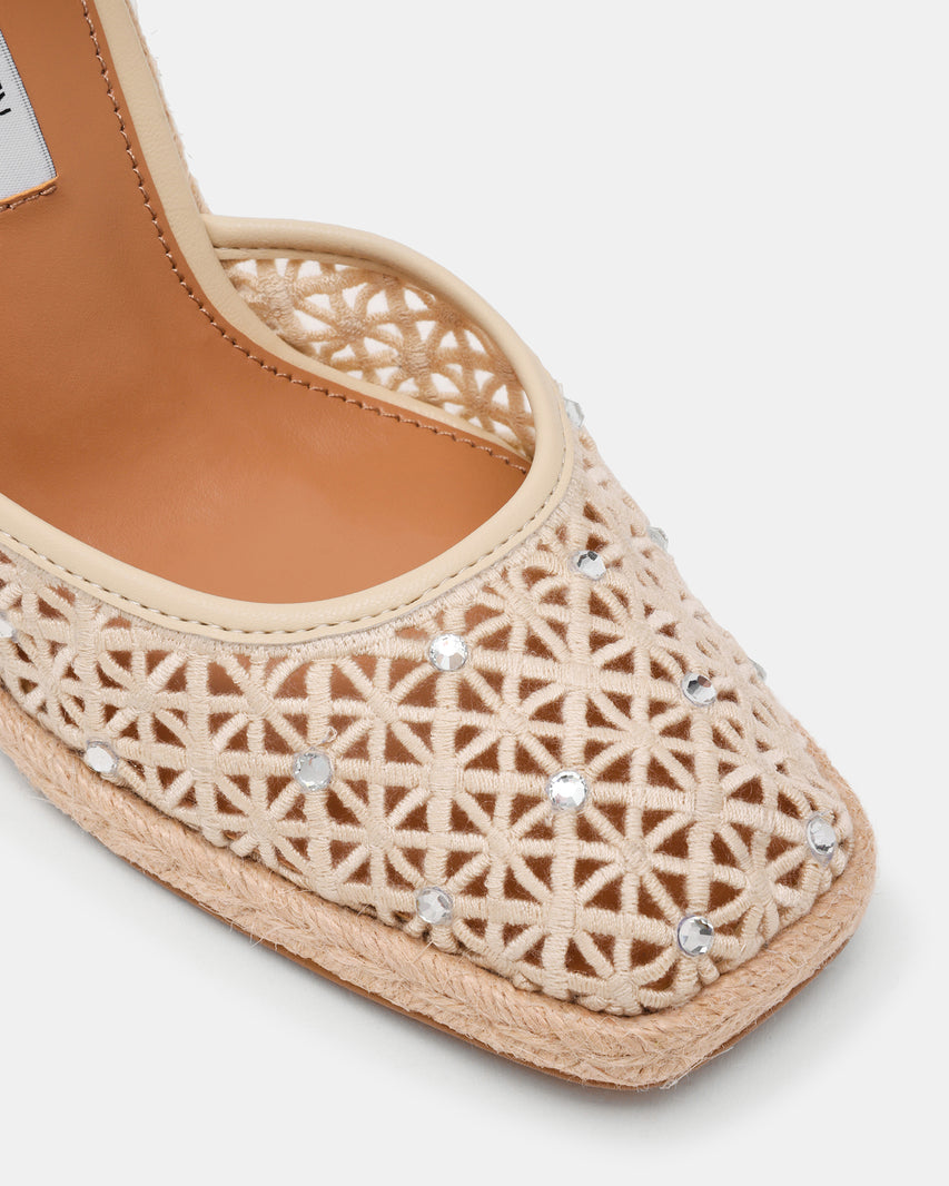 VARINA WOVEN IVORY RHINESTONES - view 3