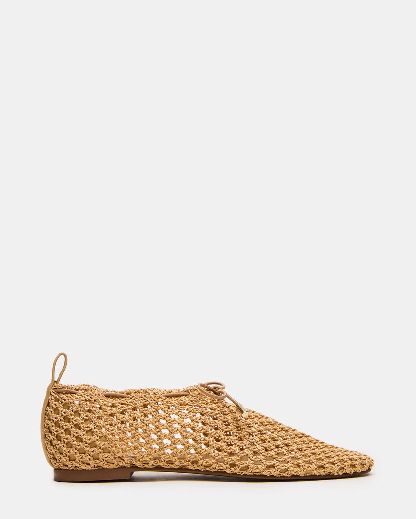 VESPA Natural Ballet Woven Mesh Women's Flat | Steve Madden