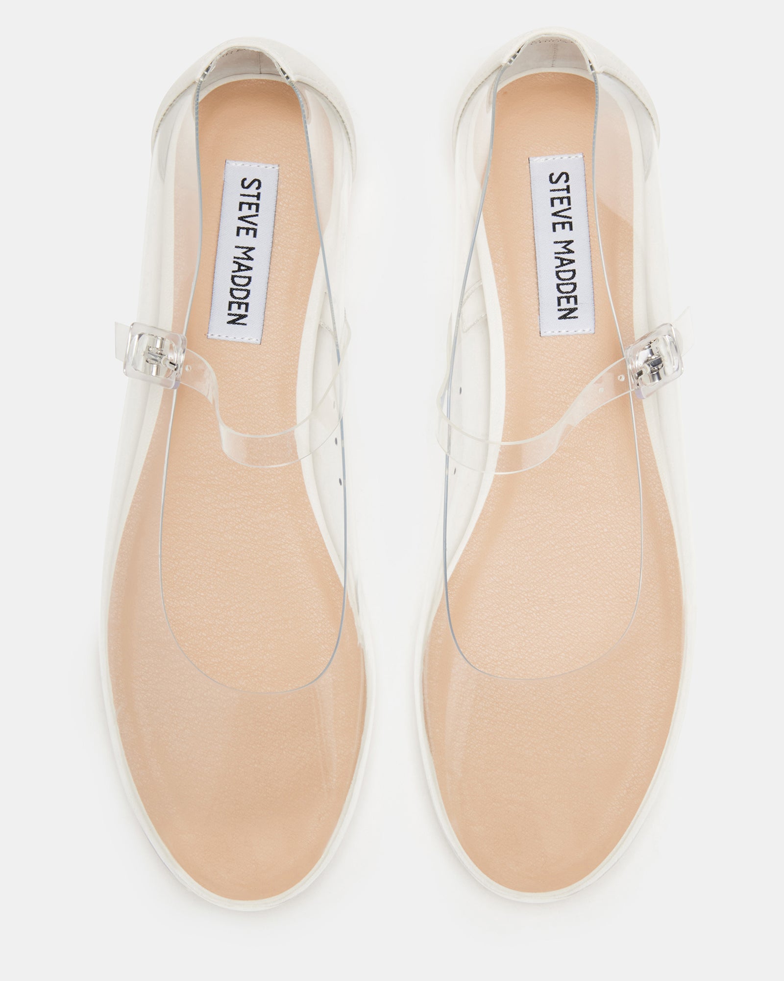 VINETTA Clear Mary Jane Ballet Flat Women's Flats – Steve Madden