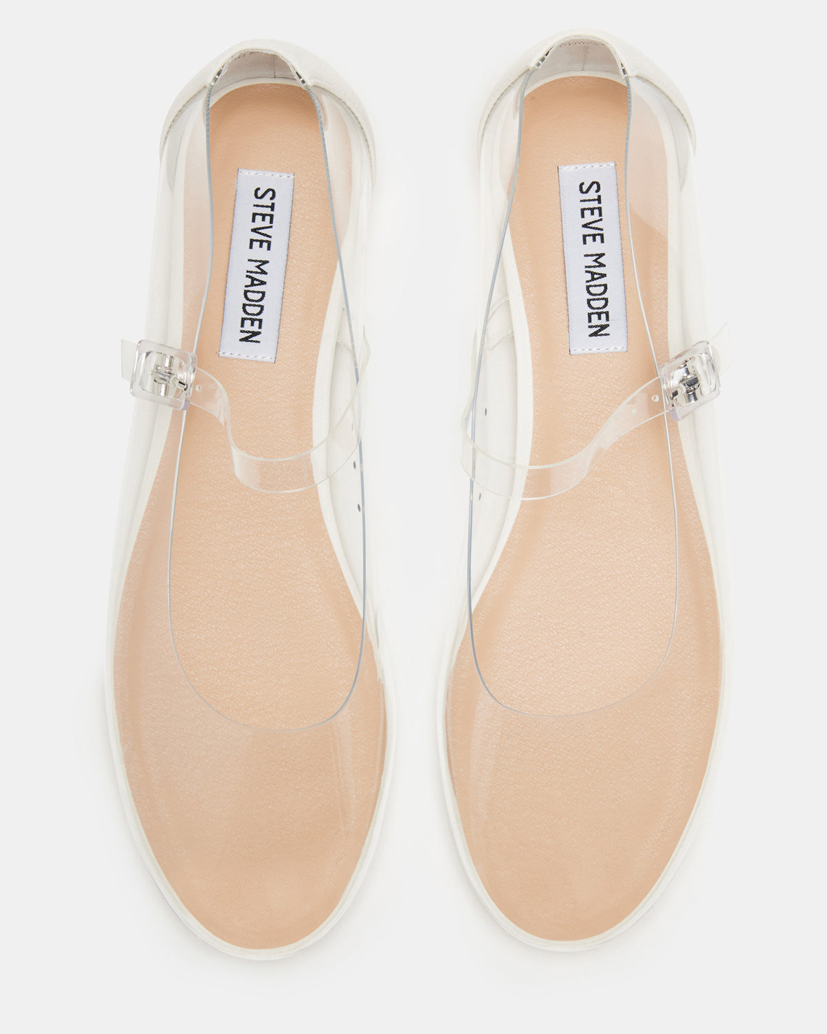 VINETTA Clear Mary Jane Ballet Flat | Women's Flats – Steve Madden